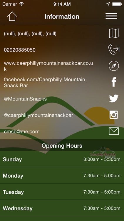 Caerphilly Mountain Snack Bar