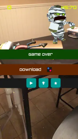 Game screenshot I Shoot Zombie AR apk