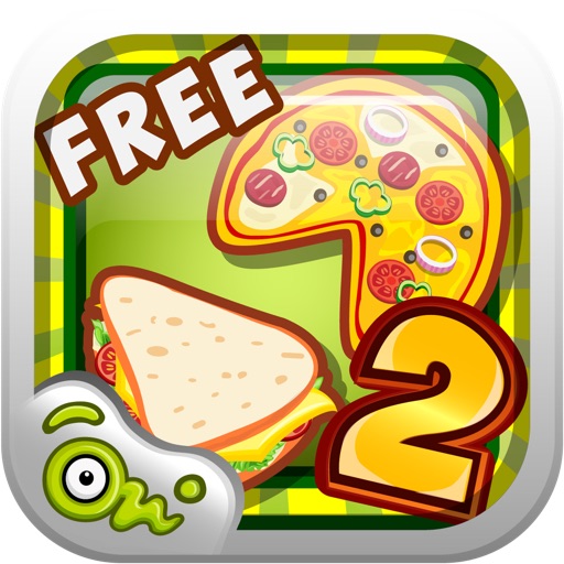 Pizza & Sandwich Cooking Story 2 - Free Time Management & Food serving dress up game for kids and girls Icon