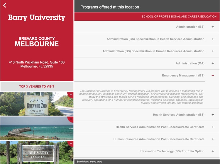 Barry University Locations screenshot-3