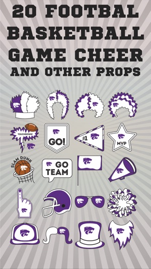 Kansas State Wildcats Selfie Stickers(圖3)-速報App