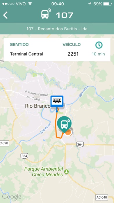 Meu Ônibus Rio Branco screenshot 4