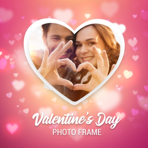 Valentines day photo frame iOS App