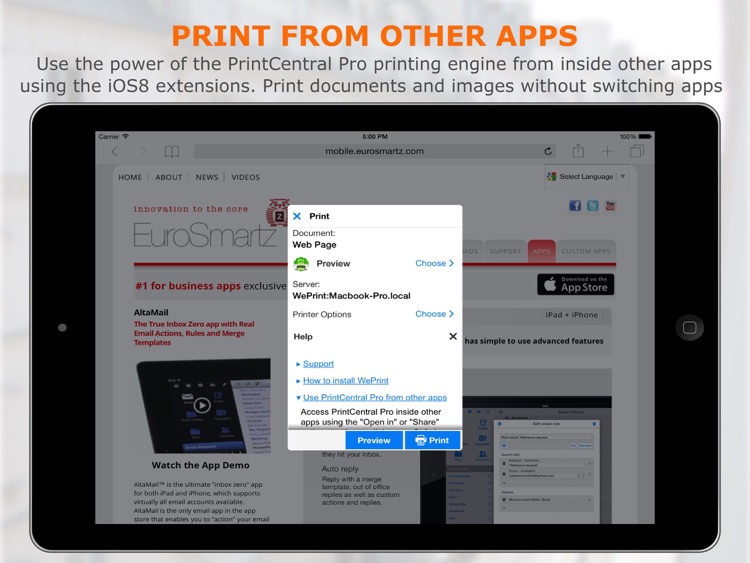 PrintCentral Pro screenshot-3