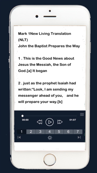 audio bible nlt screenshot 2