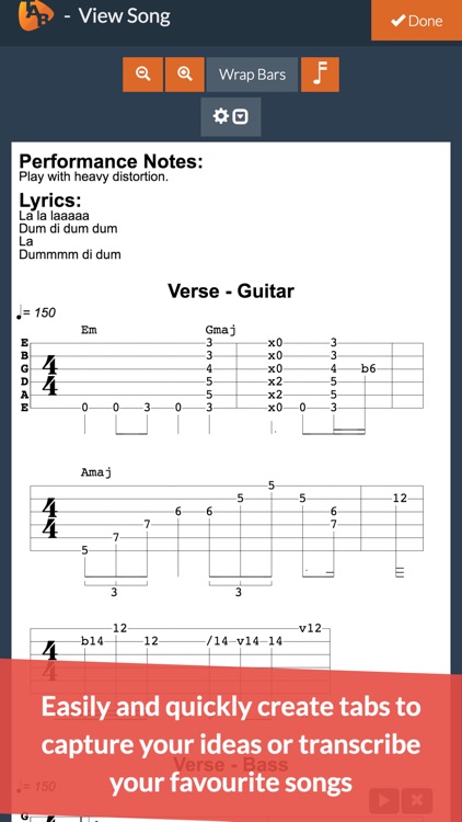 Guitar Notepad - Tab Editor