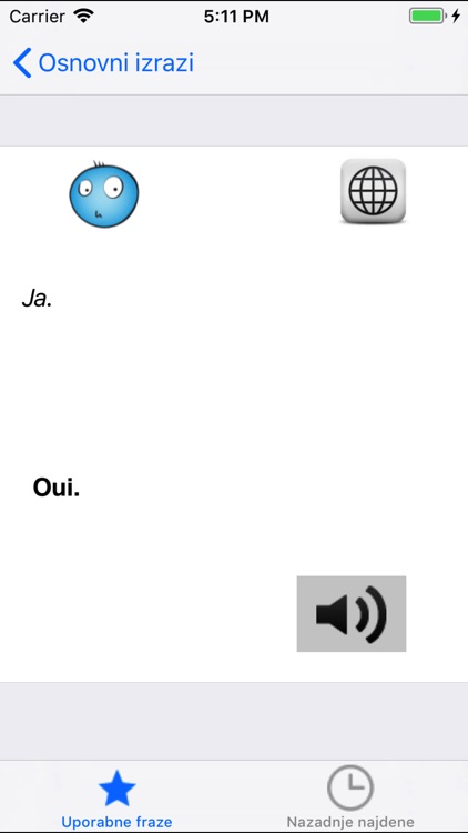 Phrases utiles français-slo screenshot-3