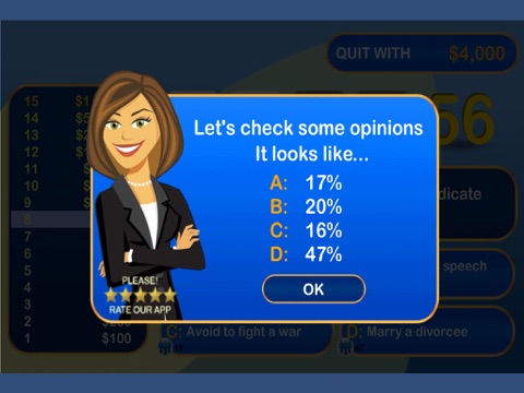 I want to be a Millionaire - Quiz Game screenshot 3