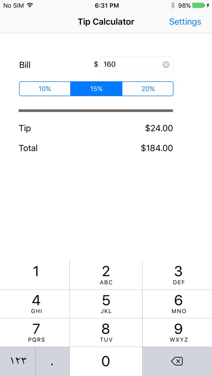 Tip Calculation screenshot-3