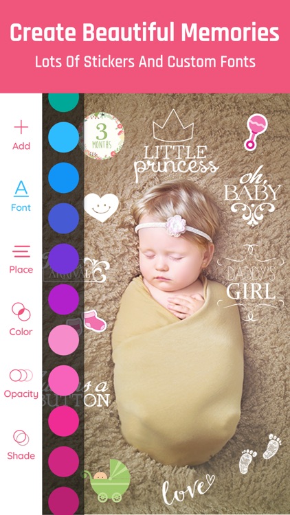 Baby Photo App- Pregnancy Photo & Milestones Story