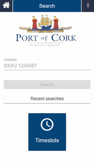 Port of Cork Container App