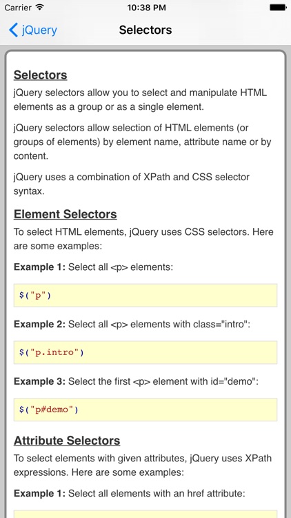 jQuery Pro Quick Guide screenshot-3