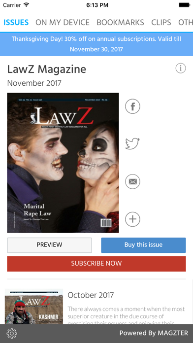 How to cancel & delete LawZ Magazine from iphone & ipad 1