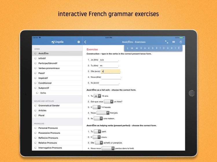 Lingolia French Grammar By Lingolia