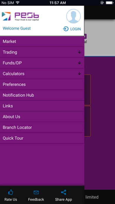 PeSB Trading App screenshot 2