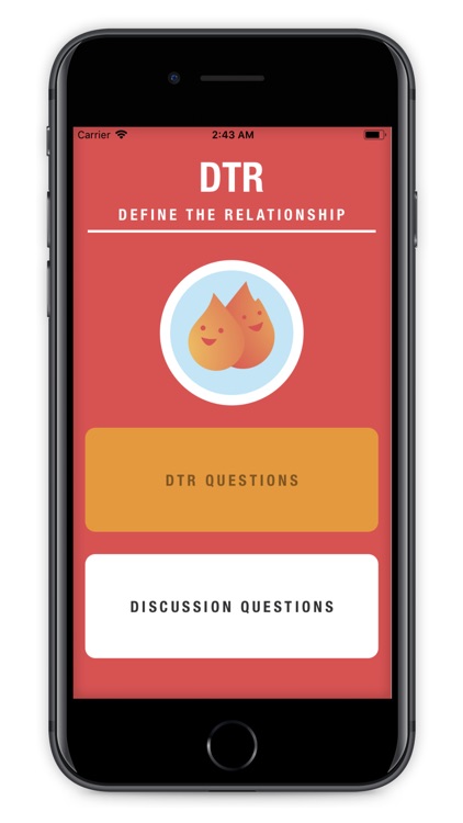 DTR - Define the Relationship