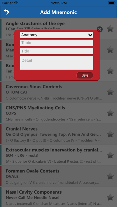 How to cancel & delete Ophthalmology Mnemonics from iphone & ipad 3