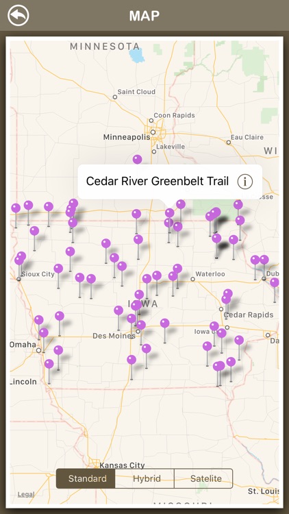 Iowa Hiking Trails screenshot-3