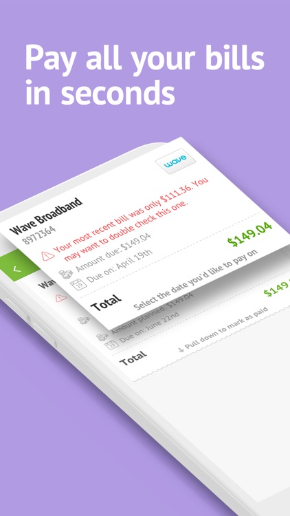 Prism Pay Bills, Bill Reminder
