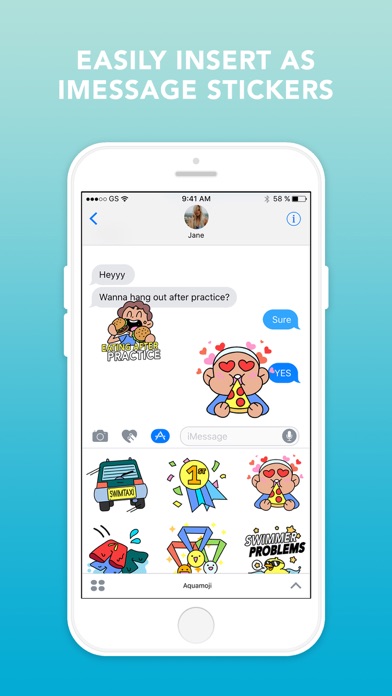Aquamoji: Swim Emojis+Stickers screenshot 2