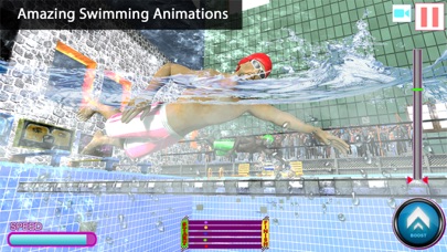 Freestyle Swimming Race 3D screenshot 4