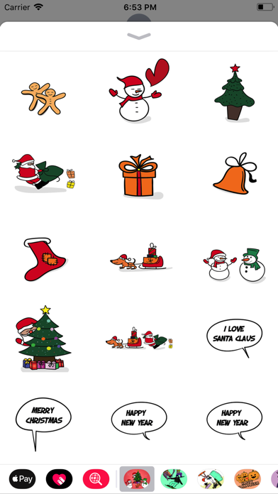 Christmas Friends Stickers screenshot 2