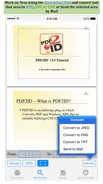PDF to JPEG by PDF2Office