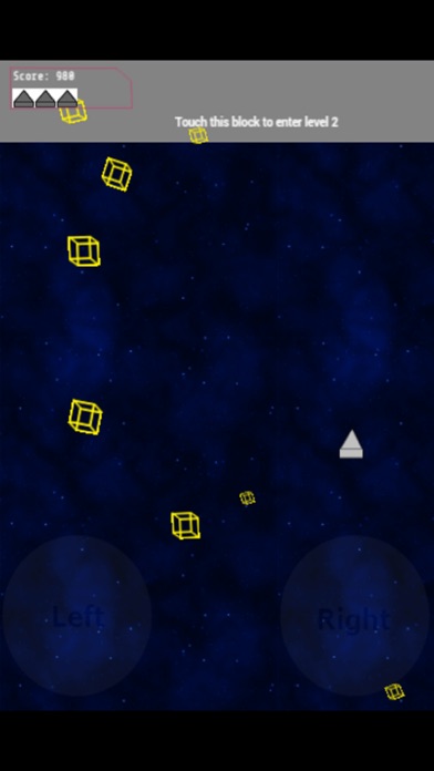 Cubefield Game screenshot 3