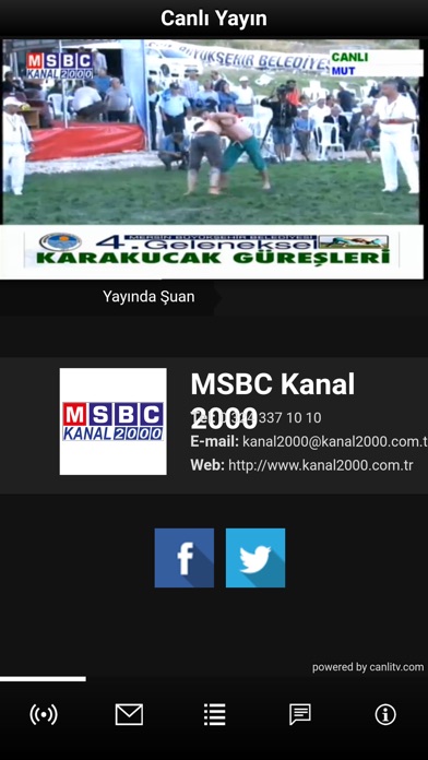 MSBC Kanal 2000 Mobile screenshot 2