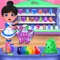 Play the super glitter rainbow slime shopping game to add some fun in your boring life