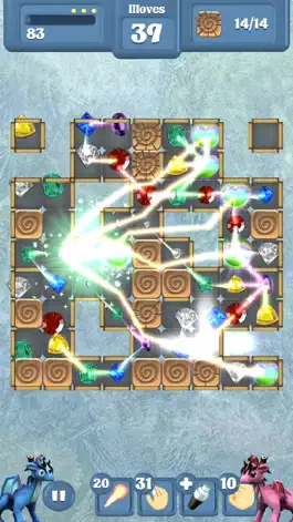 Game screenshot Frozen Dragon Gems apk