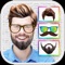 Hair Style Photo Lab is a hair styler app which let you change your hair style and mustache beard style together