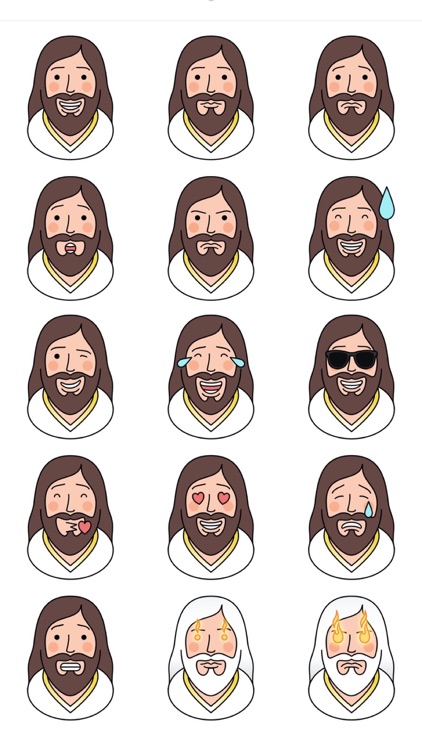 Jesucristo Stickers