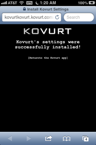 Kovurt screenshot 2