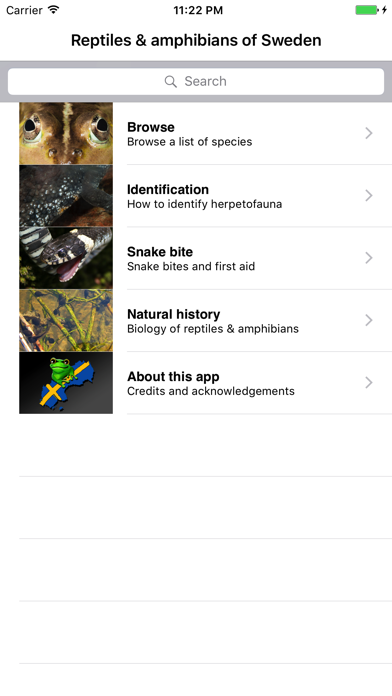 How to cancel & delete Reptiles and Amphibians of Sweden from iphone & ipad 1