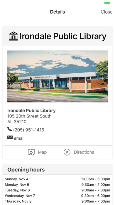 Irondale Public Library (JCLC) screenshot 4
