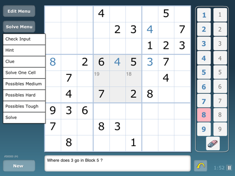 dkm Sudoku HD screenshot 3