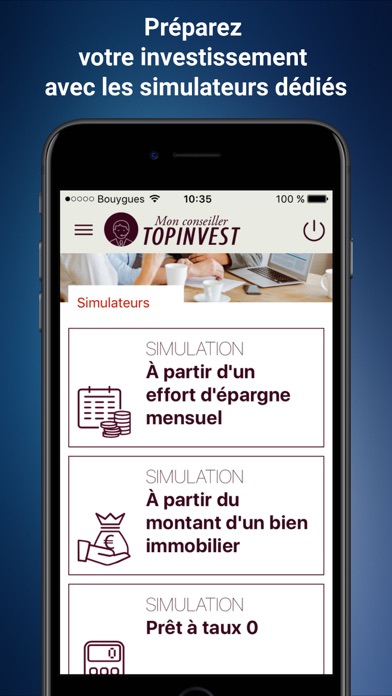 Mon conseiller TOPinvest screenshot 2