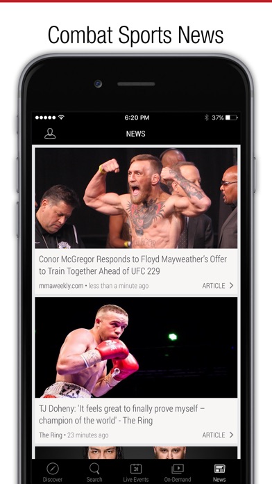 FITE - Boxing, Wrestling, MMA Screenshots