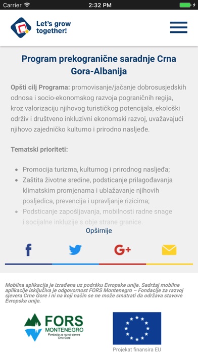 Programi podrške EU screenshot 4