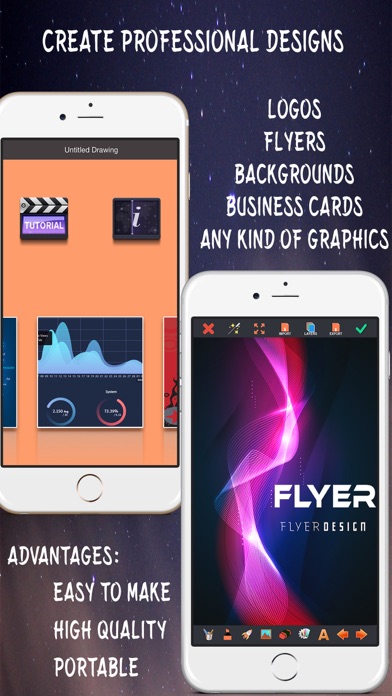 Create Flyers & Logos - Makerのスクリーンショット1 Create Flyers & Logos - Makerのスクリーンショット1