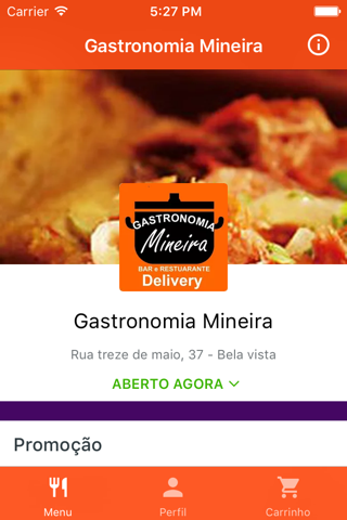 Gastronomia Mineira Delivery screenshot 2
