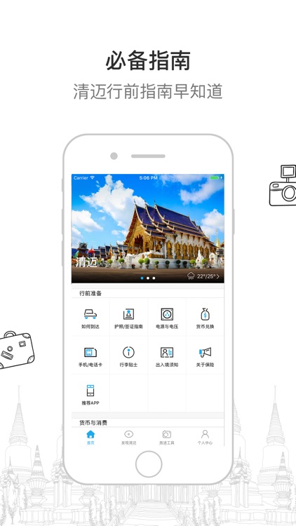 清迈一游 ——泰国旅行旅游地图攻略 screenshot-0