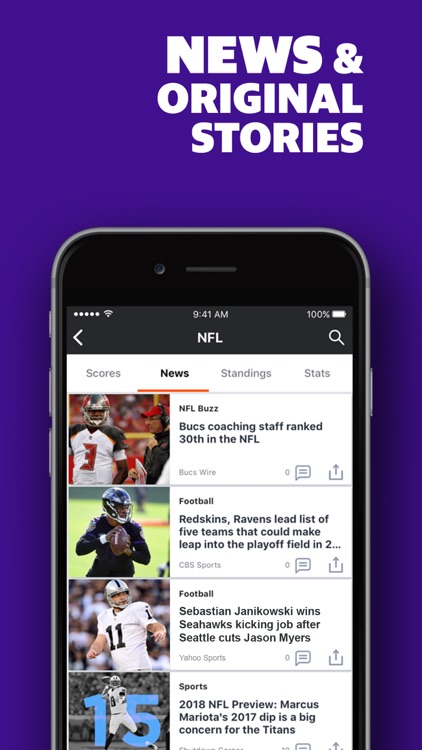 Yahoo Sports: Scores & News screenshot-4