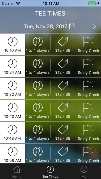 Reidy Creek Golf Tee Times