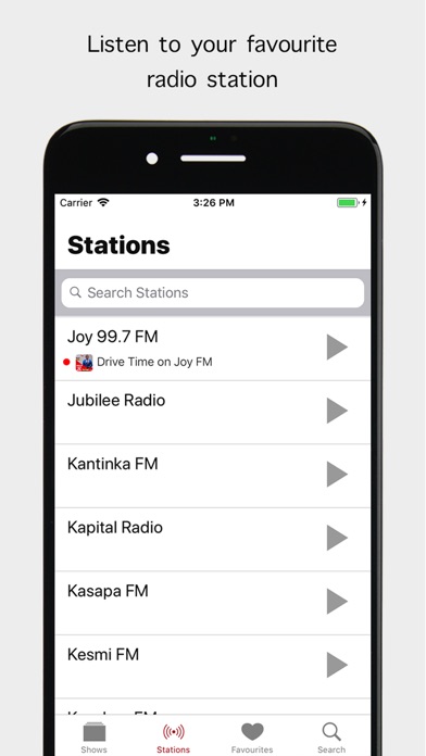 AFRadio - Ghana Radio screenshot 4