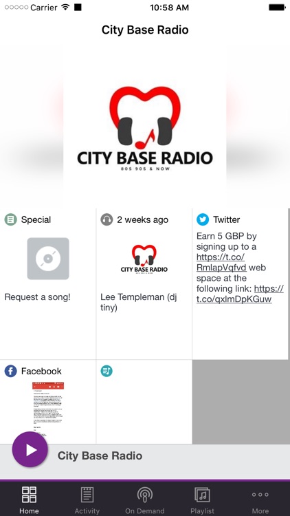 City Base Radio