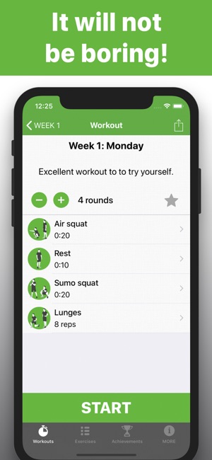 Squats - exercises trainings(圖5)-速報App