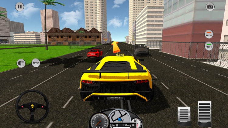 Taxi Game Traffic Sim