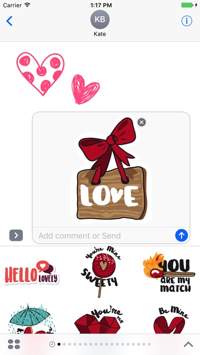Love Emoji for Chat App screenshot 2
